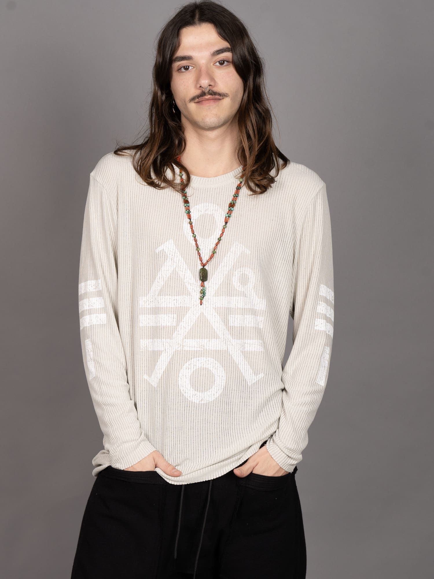 monolith-white-2 MONOLITH MEN'S SHIRT OFFWHITE - Image 1