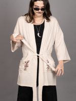 NUNU MEN'S KIMONO OFFWHITE - Image 5