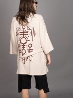 NUNU MEN'S KIMONO OFFWHITE