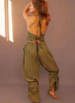 YUVAL WOMEN'S JUMPSUIT-OLIVE - Image 3
