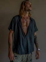 Bamboo Shirt BLACK WIERD NOIZES - Image 3