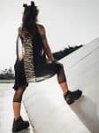 BLACK ZEBRA TUNIC