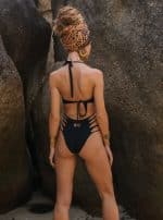 JASMIN BLACK-WOMEN'S ONE PIECE SWIMSUIT - Image 2
