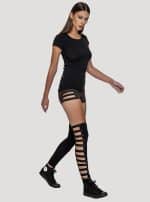 SLASHED WOMEN'S LEGWARMER - Image 2