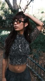 Juno Nude Mesh Top - Image 7