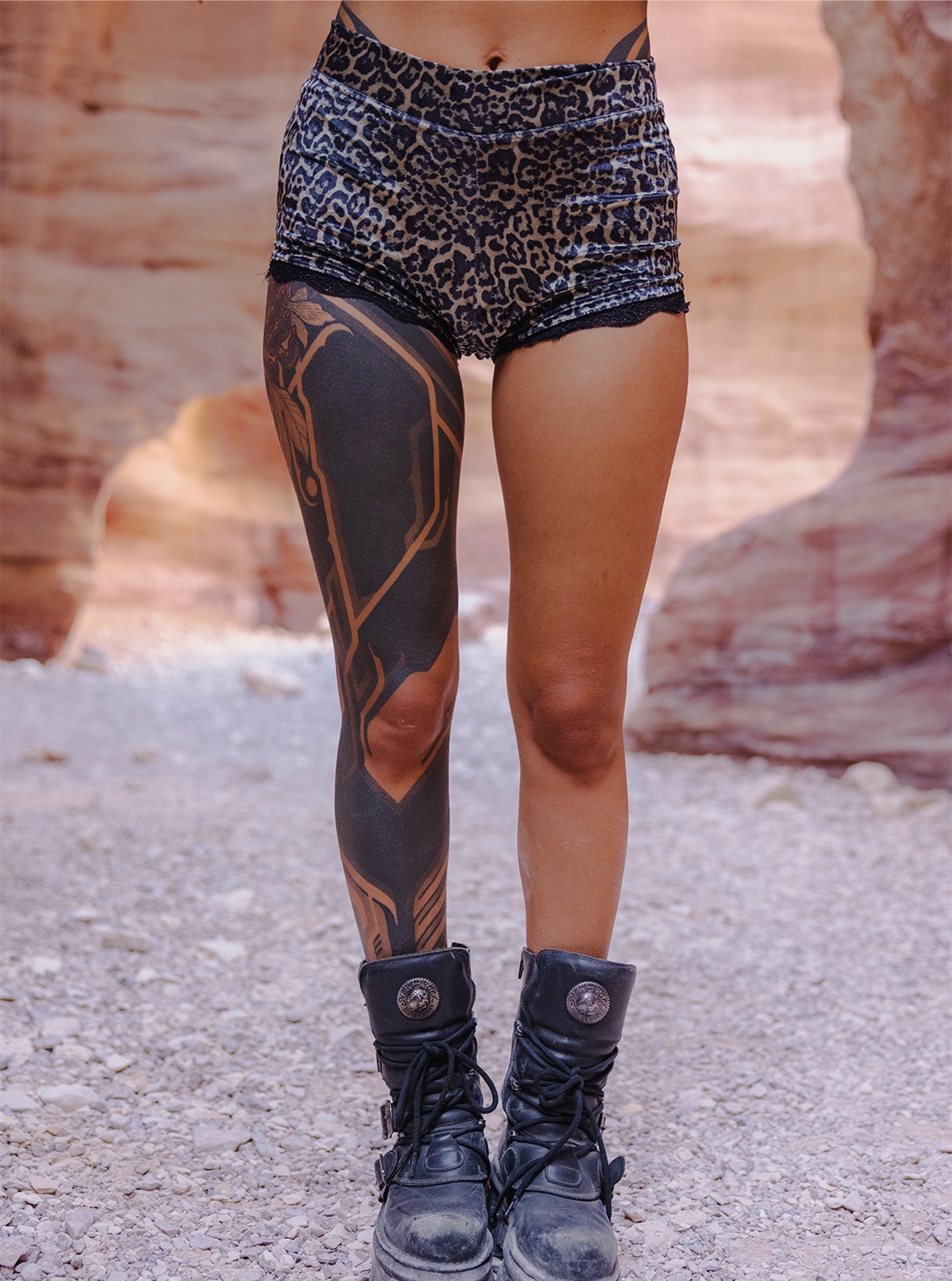 LEOPARDS_0002_343A8995 WOMEN'S LEOPARDS SHORTS - Image 1