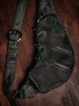 BOTTA BAG-VELVET FAW MOSS DRAGONS