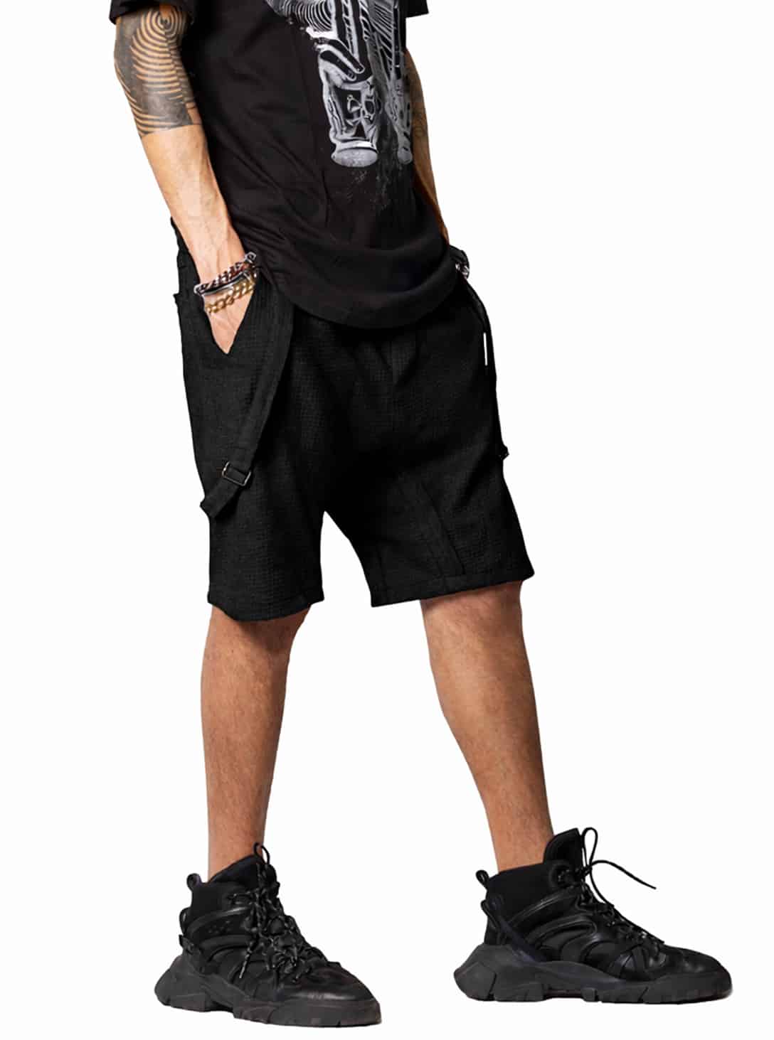 RUQ BLK RUQ Short Men Pants BLACK - Image 1