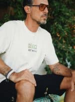 SET THE FLOW MEN'S T-SHIRT WHITE - Image 3