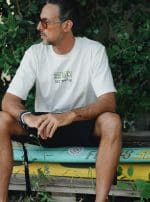 SET THE FLOW MEN'S T-SHIRT WHITE - Image 4