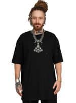 THE OBSERVER MEN'S OVERSIZE T BLACK - Image 5