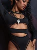 Bodysuit Black HASHASSINS - Image 3