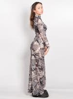 DRAGONS WOMEN'S DRESS-ALL OVER PRINT - Image 5