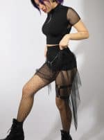 PIXIE WOMEN'S SKIRT BLACK