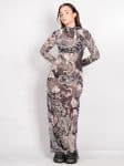 DRAGONS WOMEN'S DRESS-ALL OVER PRINT