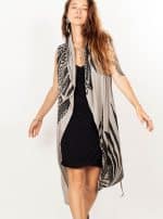 ATAR WOMEN'S WRAP VEST SANDSTONE - Image 4