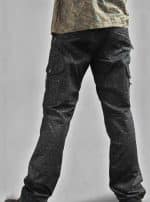 Alternative Cargo Pants Psy Stars BLACK - Image 2