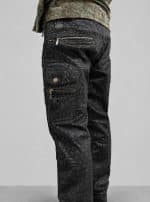 Alternative Cargo Pants Psy Stars BLACK - Image 5