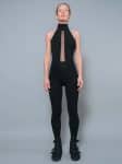 Turtleneck jumpsuit BLACK
