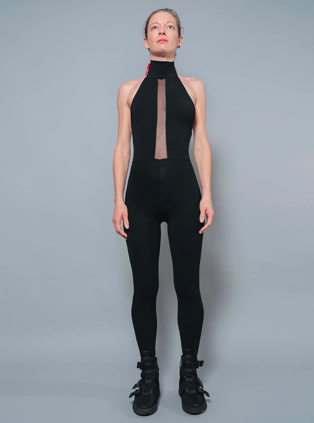 BLK_0000_DSC03997-1.jpg Turtleneck jumpsuit BLACK - Image 1