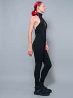 Turtleneck jumpsuit BLACK - Image 3