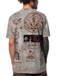 COSMIC COWBOY MEN T-SHIRT GREY TEXTURE