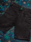 MEN'S Shorts-STONEBLAST BLACK DENIM