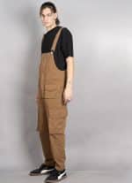 HOKUTO MEN'S JUMPSUIT BROWN - Image 4