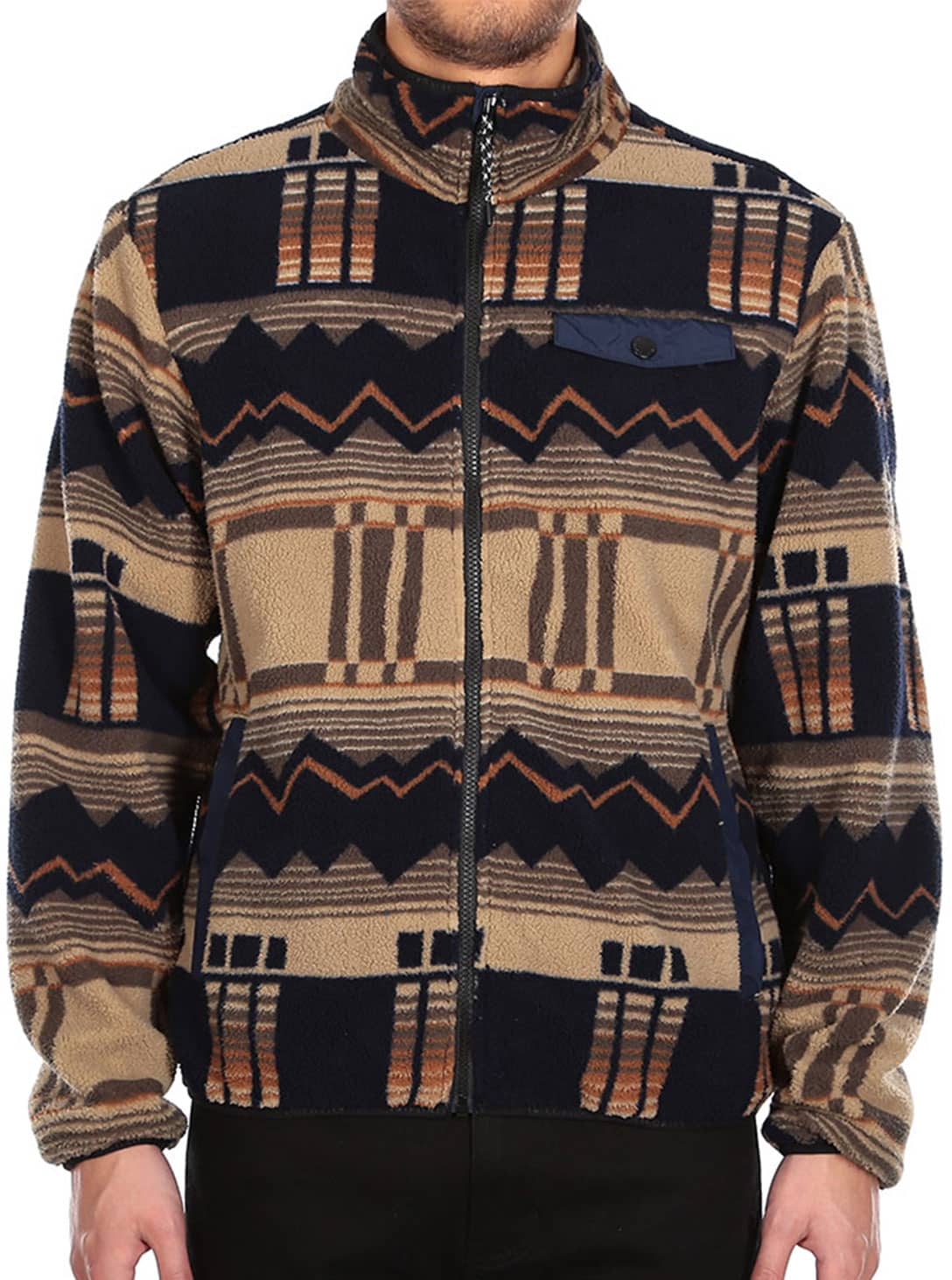 KHAKI-1-1.jpg INSANEIA MEN'S JACKET KHAKI - Image 1