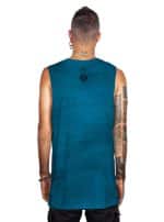 Nazu MEN'S TANK TOP BLUE GALAXY - Image 2