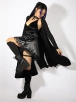 OMEN WOMEN'S CARDIGAN BLACK - Image 3