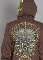 psychotoad MEN'S HOOD BROWN - Image 4