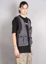 POCKET AGGRRESSION-MEN'S VEST GREY - Image 3