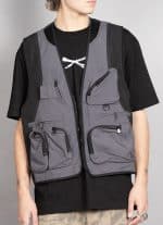 POCKET AGGRRESSION-MEN'S VEST GREY - Image 4