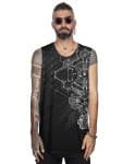 RYOMA MEN'S TANK TOP-BLACK