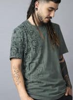 THE WALL MEN'S T- SHIRT OLIVE - Image 2