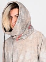 Velocity MEN'S HOOD-GALAXY SAND - Image 3