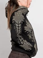 FUSHICHO WOMEN'S HOOD Black - Image 4
