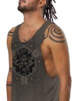 CUBE MEN'S TANK - MOKA - Image 3