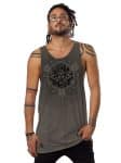 CUBE MEN'S TANK - MOKA