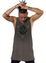CUBE MEN'S TANK - MOKA - Image 4