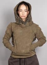 Horizon WOMen'S Hood-Wash Olive - Image 2