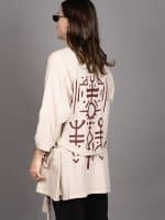 NUNU MIDI KIMONO OFFWHITE - Image 3