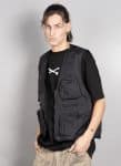 POCKET AGGRRESSION-MEN'S VEST BLACK